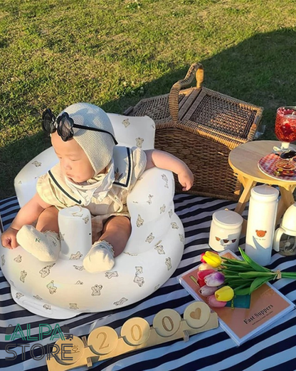 El Sofá inflable Viral Para Bebés